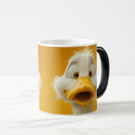 Sarcastic Duck Face 3D Magisk Mugg