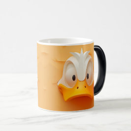 Sarcastic Duck Face 3D Magisk Mugg