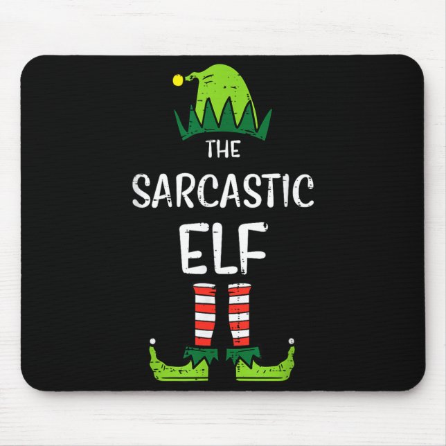 Sarcastic Elf Xmas Matching Christmas For Family M Musmatta (Framsidan)