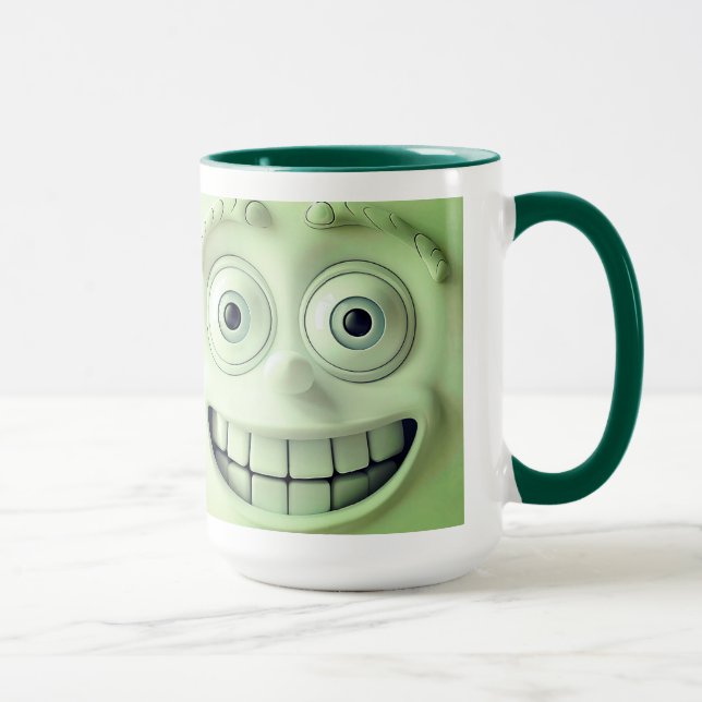 Sarcastic Face 3D Mug Wrap – Happiness is a Choice Mugg (Höger)