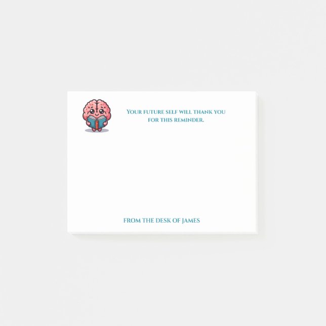 Sarcastic Funny Mind Reader Post-it Block (Framsida)