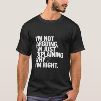 Sarcastic Humor Design - jag pratar inte om T Shirt