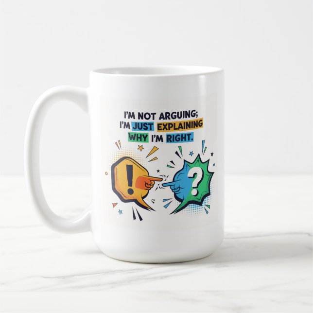 Sarcastic Humous Quote Mugg- Kaffemugg (Vänster)
