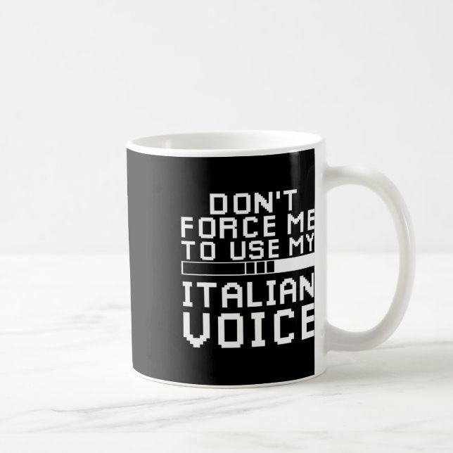 Sarcastic Italian Gamer Italian Sarcasm Gaming  Kaffemugg (Höger)