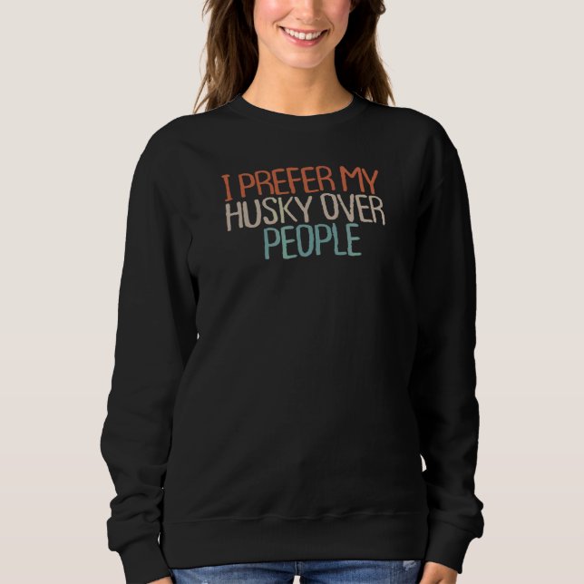 Sarcastic, jag föredrar min himmel framför folk t shirt (Framsida)