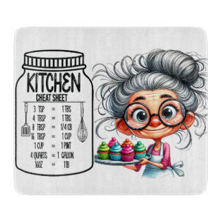 Sarcastic Kitchen Cheat Sheet Diagram