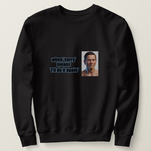 Sarcastic manar sweatshirt (Design framsida)
