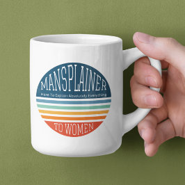 Sarcastic Mansplainer Kaffemugg