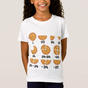 Sarcastic Mathematician Pizza Cheese Quick Math fo T Shirt