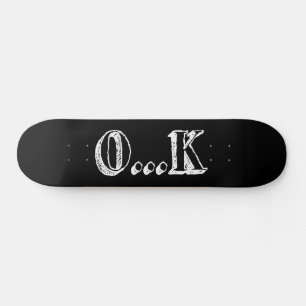 Sarcastic OK Mini Skateboard Bräda 18,5 Cm