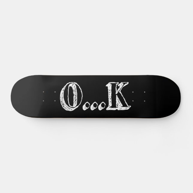 Sarcastic OK Mini Skateboard Bräda 18,5 Cm (Horz)