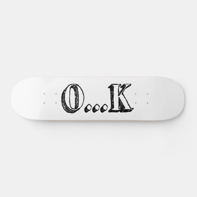 Sarcastic OK Mini Skateboard Bräda 18,5 Cm (Horz)