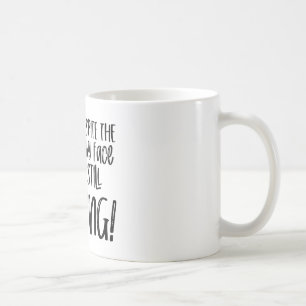 Sarcastic Quote - du pratar fortfarande Kaffemugg