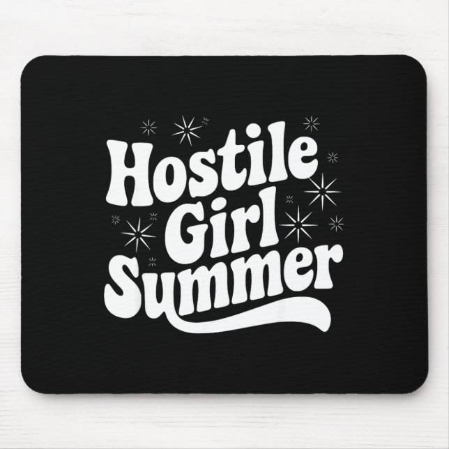 Sarcastic Quote Retro Saying Hostile Girl Summer B Musmatta (Framsidan)
