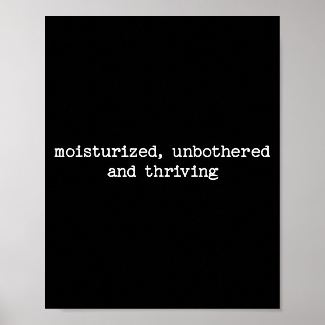 Sarcastic Quote Saying Work Gift Unbothered And Th Poster (Framsidan)