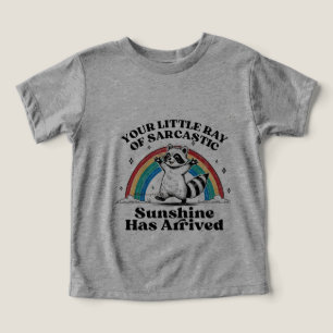Sarcastic Raccoon Rainbow T Shirt