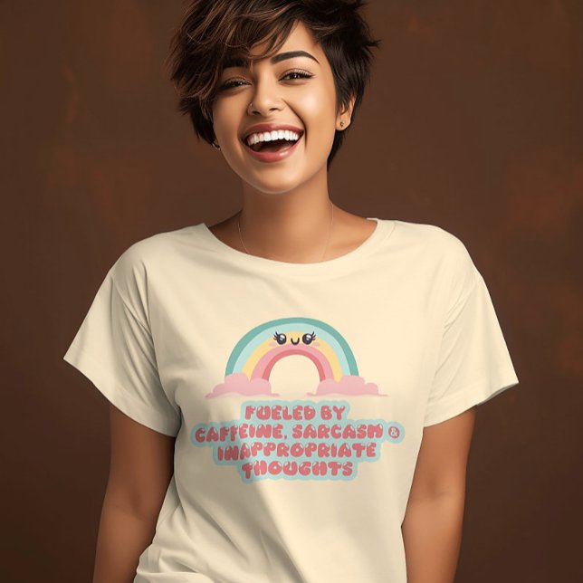 Sarcastic Rainbow Tee (Skapare uppladdad)