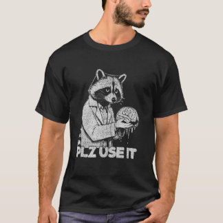 Sarcastic u201CPLZ-ANVÄNDA ITu201D Brain Meme Funn T Shirt