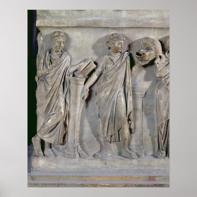 Sarcofagus of the Muses, Detailed of Clio & Poster (Framsidan)