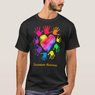 Sarcoidos Awareness Händer Sarcoidos T Shirt
