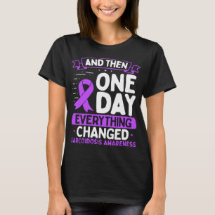 Sarcoidosis Awareness Warrior Survivor Ribbon T Shirt
