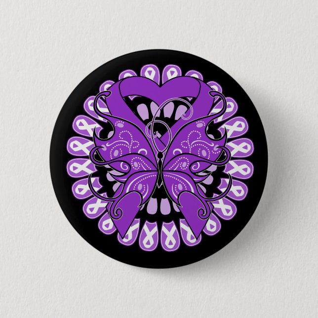 Sarcoidosis Butterfly Circle of Rosett band Knapp (Framsida)