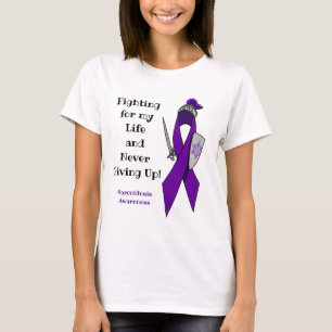 Sarcoidosismedvetenhet, aldrig ge övre t shirt