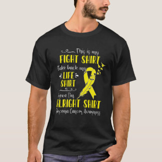 Sarcoma Cancer Awareness Min kamp T Shirt