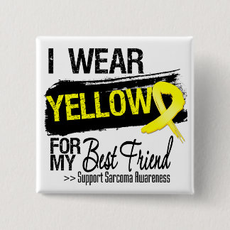 Sarcoma Ribbon för min bästa vän Knapp