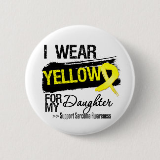 Sarcoma Ribbon för min dotter Knapp