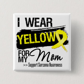 Sarcoma Ribbon för min Mamma Knapp