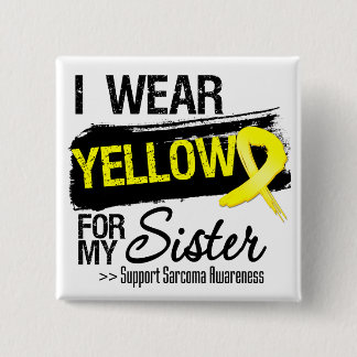 Sarcoma Ribbon för min syster Knapp