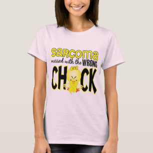 Sarcoma skickade fel Chick Tee Shirt