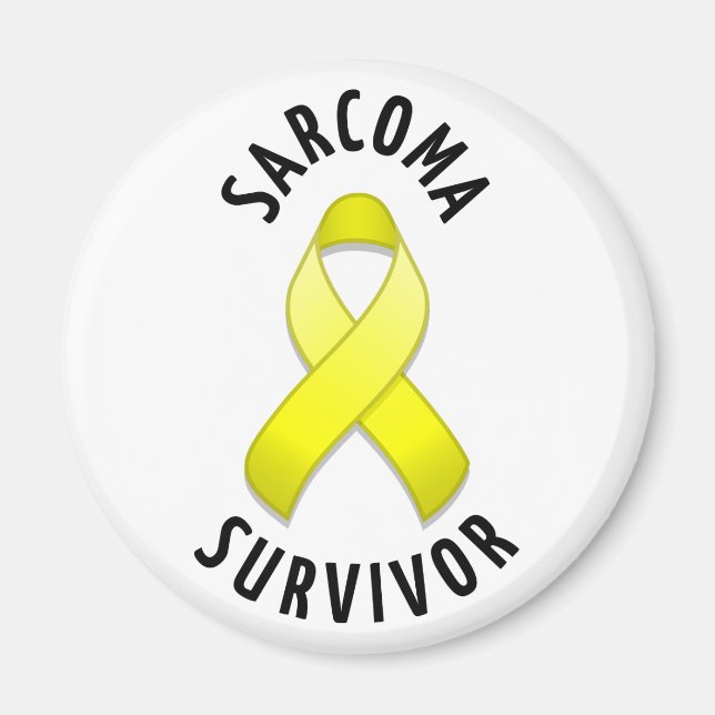 Sarcoma Survivor Magnet (Framsidan)