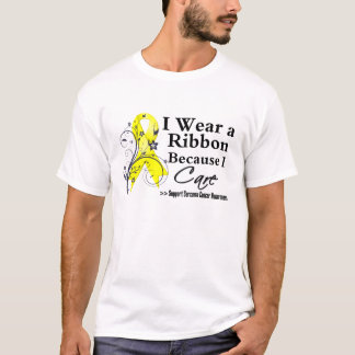 Sarcomacancerband, därför att jag att bry sig t shirt