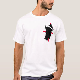 Sardegna 4 volt - fram/bak T-Shirt