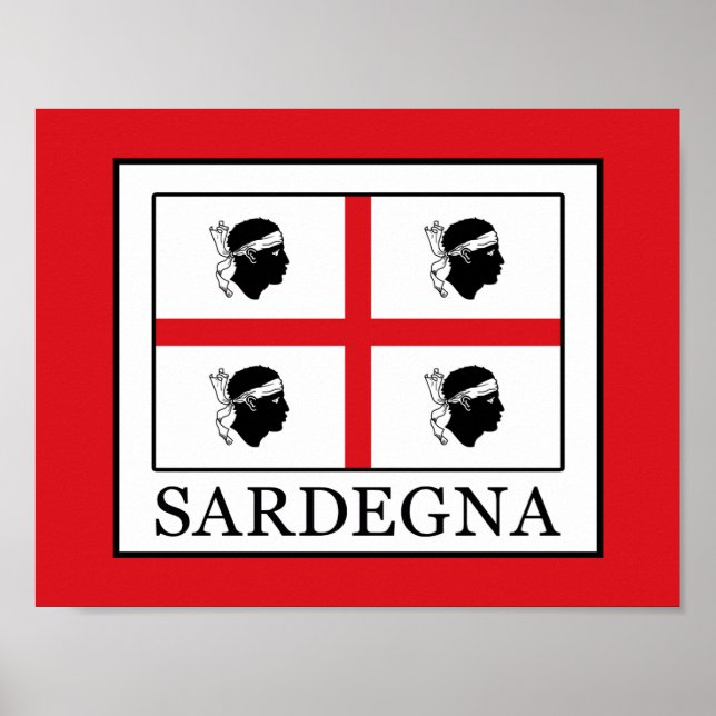 Sardegna Poster (Framsidan)