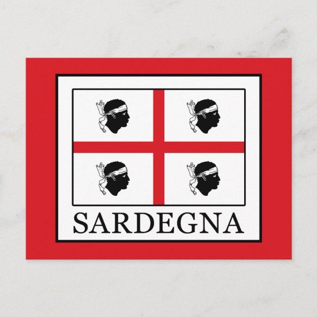 Sardegna Vykort (Framsida)