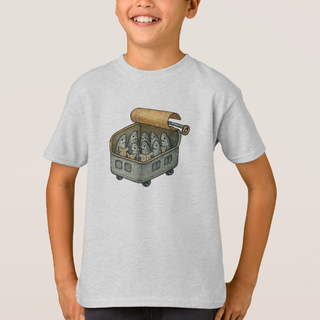 Sardin Subwaytur T Shirt (Framsida)