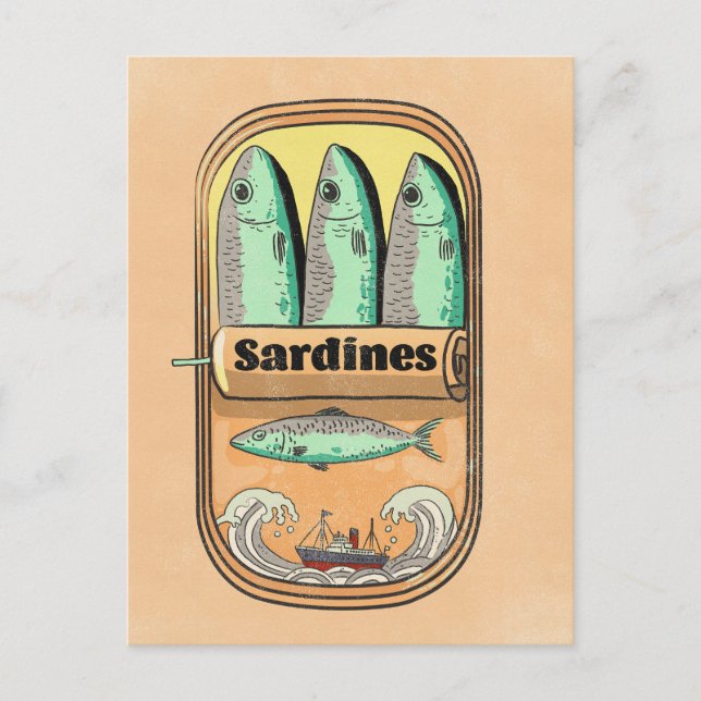 Sardinburk Vykort (Framsida)