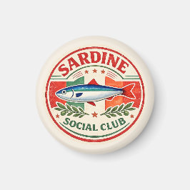 Sardine Social Club Italienska Sommarfest  Magnet