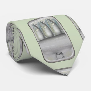 Sardiner i en tenn slips