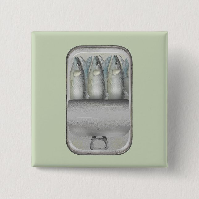 Sardiner i tennburkar knapp (Framsida)