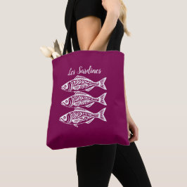 Sardiner-Magenta hawaiian Tygkasse