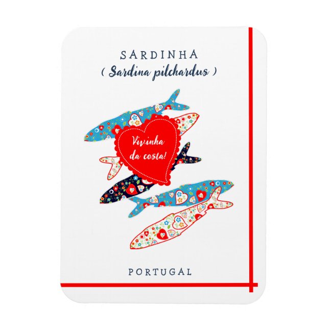 Sardiner Magnet (Vertikal)