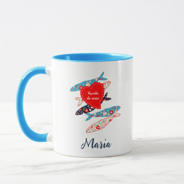 Sardiner Mugg (Vänster)