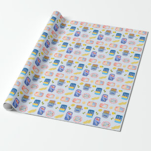 Sardiner och citroner presentpapper