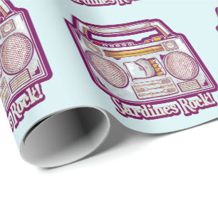 Sardines Sten Funny 80's Stereo Presentpapper