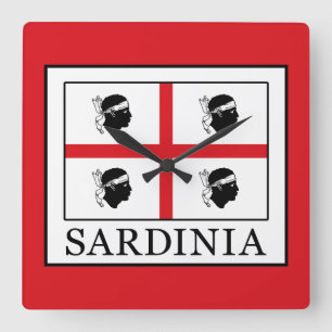 Sardinia Fyrkantig Klocka