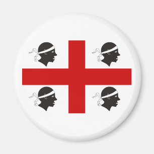 Sardinia italien magnet